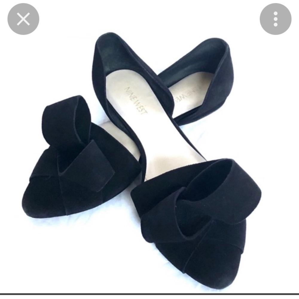 Nine West bow flats sz 8. NWT